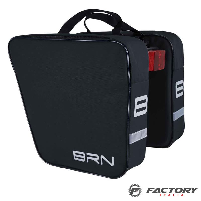 borsa-posteriore-bici-402hvv-1.jpg Borse bicicletta posteriore BRN classic nere - immagine 1