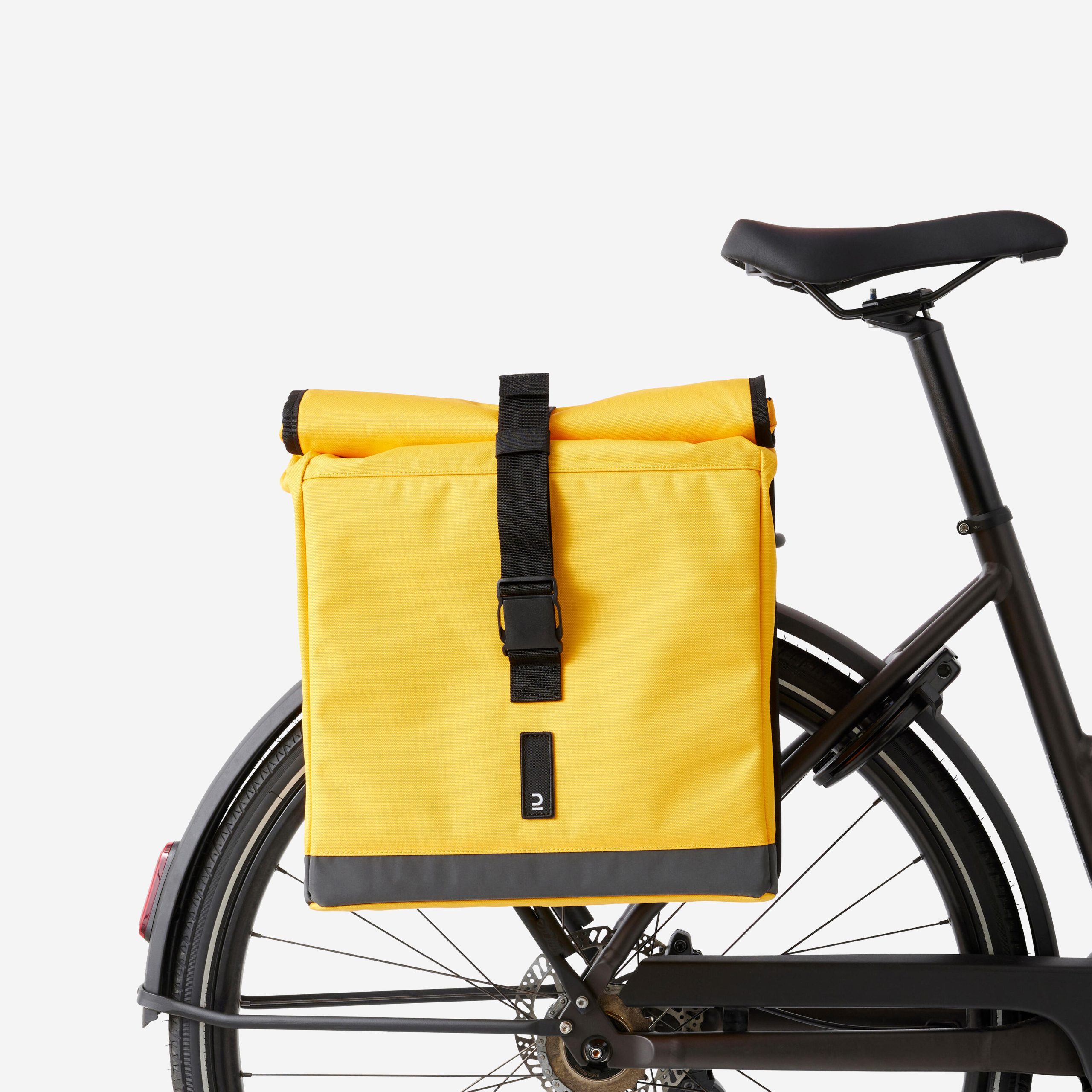 borse-per-bicicletta-decathlon-683xwt-1.jpg Borsa bici laterale doppia 500 2X20L gialla | Decathlon - immagine 1