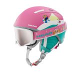 Set casco + maschera da sci / snowboard Head Maja Paw per bambina