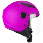 Casco Moto Bambino Jet Ska P 2MHA POD MONO Fucsia Opaco