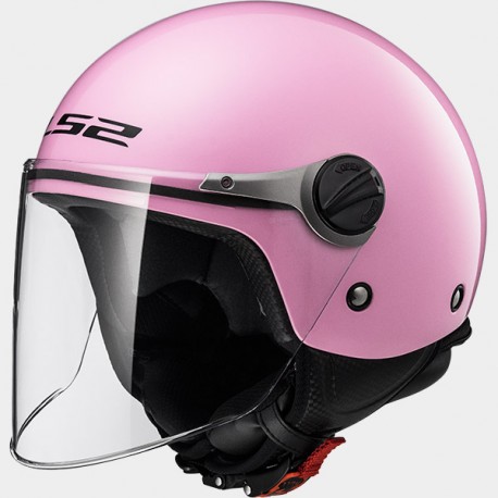 casco-bambina-755fbk-1.jpg CASCO jet LS2 WUBY SOLID PINK OF 575 BAMBINA Il Centauro sas - immagine 1