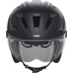 Casco Bici Abus Urban Pedelec 2.0 Ace Con visiera e led Nero Velvet Vendita Online Outletmoto.eu