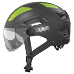 Casco Abus con visiera per bici Hyban 2.0 ACE titanio La Ciclomoto