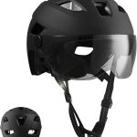 Crazy Safety Black Oak Casco da bici | Caschi da città ed ebike | Casco da bicicletta per bici, city bike ed e bike | Casco da ciclismo uomo donna | Casco da