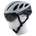 Casco per Bici e Monopattino bianco con visiera MPH Vision HBVI151