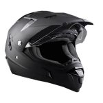 CASCO CROSS TRENDY CON VISIERA NERO OPACO 55 56
