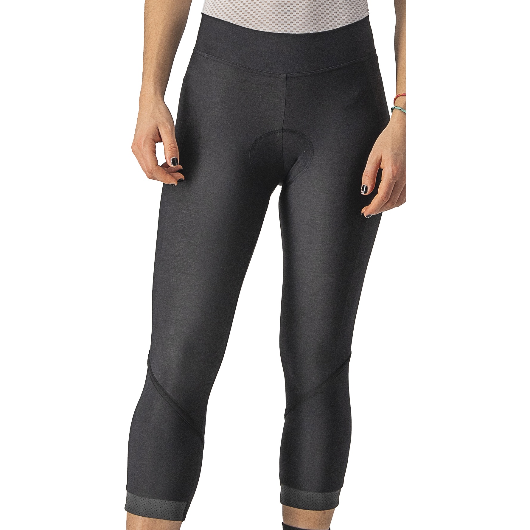 castelli-pantaloni-ciclismo-207arp-1.jpg Castelli Pantaloni da Ciclismo 3/4 Stretti Termico Donna Velocissima black/black reflex 110 | BIKE24 - immagine 1