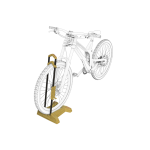 Cavalletto portabici Peruzzo Lybra 422 richiudibile MTB CORSA E BIKE Bamboo
