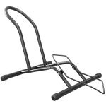SPORTNOW Cavalletto Portabici 59x41x38 cm in Acciaio Nero | Aosom Italy