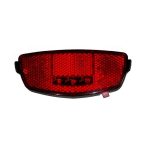 Fanalino Luce Posteriore Bici Led Universale Riflettente Attacco Al Portapacchi | Decathlon