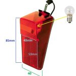 fanale Posteriore Bicicletta Dinamo Bici Lampadina 6V 0,6W Faro Luce parafango | eBay