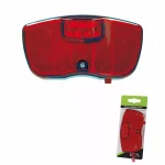Fanalino posteriore al portapacchi per bici city trekking BTA Illumin