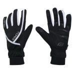 Guanti invernali bici da corsa FORCE ULTRA TECH nero
