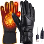 Guanti Riscaldati USB Impermeabili, Touchscreen, Per Sci, Moto, Bicicletta, Inverno | Leroy Merlin
