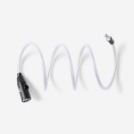 Lucchetto Antifurto bici 100 con chiave grigio