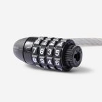 Lucchetto Antifurto bici 120 nero con combinazione