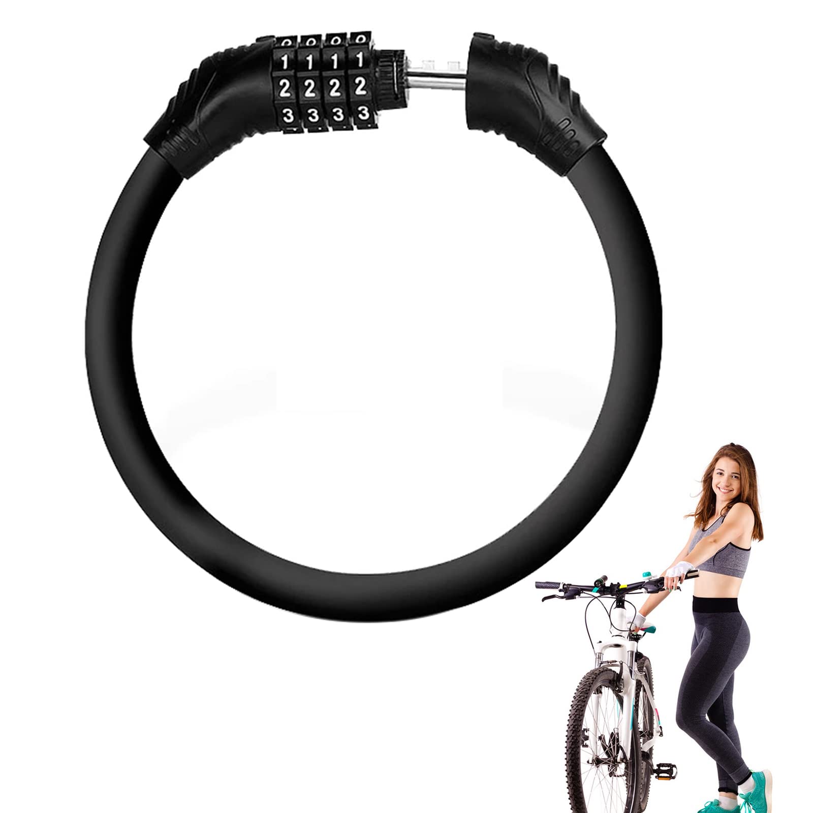 lucchetto-bici-migliore-868jbl-1.jpg Lucchetto Bici Antifurto per Biciclette, Motociclette e Scooter Protezione Sicurezza con Blocco Catena : Amazon.it: Sport e tempo libero - immagine 1