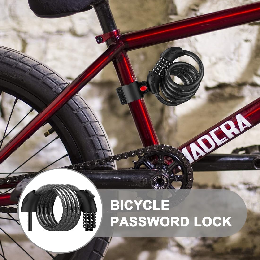 lucchetto-per-bici-elettrica-631iaf-1.jpg Lucchetto a catena da 65 cm per biciclette, lucchetto per bici elettrica, lucchetto a cavo solido per biciclette e motociclette - immagine 1