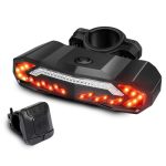 Acquista Fanale posteriore per bici 5 in 1 con indicatori di direzione Allarme antifurto per bici MTB Luce posteriore a LED impermeabile con 6 in Italia a partire da 15 | Joom
