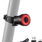 ROCKBROS Luce Posteriore Bici 60 Lumen, Fanale Posteriore con Freno Intelligente, COB LED 4 Modalità di Illuminazione, Impermeabile IP65, USB Ricaricabile, per Bicicletta MTB, Supporto per Reggisella : Amazon.it: Sport e tempo libero