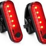 Luce Posteriore Bici USB Ricaricabile, 2 PCS luci Fanale Posteriore per Bicicletta LED Luce Bici, Avvertimento luce posteriore, luce bici Sicuro LED per Bicicletta da Strada e Mountain Bike,Caschi : Amazon.it: Sport
