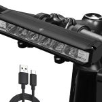 Luci Bicicletta Led, 4000mAh Ricaricabile USB & Impermeabili IPX5 Luci Bici, 1800 lumen 5 Modalità Luce Bicicletta Anteriore,Accessori Bici : Amazon.it: Sport e tempo libero
