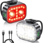 Rolgno Luci Bicicletta LED, Ultra Sottile & Leggero Luce Bici, 5+6 Modalità | Luce Bicicletta Anteriore e Posteriore, Ricaricabile USB & Impermeabili IP65 Fanali Bici per Ciclismo, Montagna, Campeggio : Amazon.it: Auto
