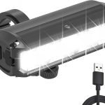 LeuKole Luci Bicicletta Led, 5 Modalità di Illuminazione Ricaricabile USB & Impermeabili IPX5 Luci Bici, 1000 lumen Luce Bicicletta Anteriore,Accessori Bici : Amazon.it: Sport e tempo libero