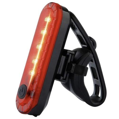 luci-bici-decathlon-115wir-1.jpg Set luci bici 300 e 50 lumen anteriore e posteriore - immagine 1