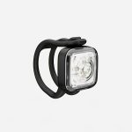 Luce bici SL 110 anteriore posteriore a pile nera