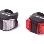 Set luci per bici in silicone Luce anteriore e posteriore a LED per bici | Decathlon