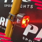Set luci bici LED 100 Lux – Anteriore e posteriore USB – Pro Sport Lights