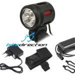 Luce anteriore 3000 lumens notturna MTB e Corsa