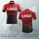 COITROZR Maglia Ciclismo Uomo Personalizzata Maglie Ciclismo MTB a Manica Corta e ad Asciugatura Rapida da Uomo con Logo della Squadra(J) : Amazon.it: Moda