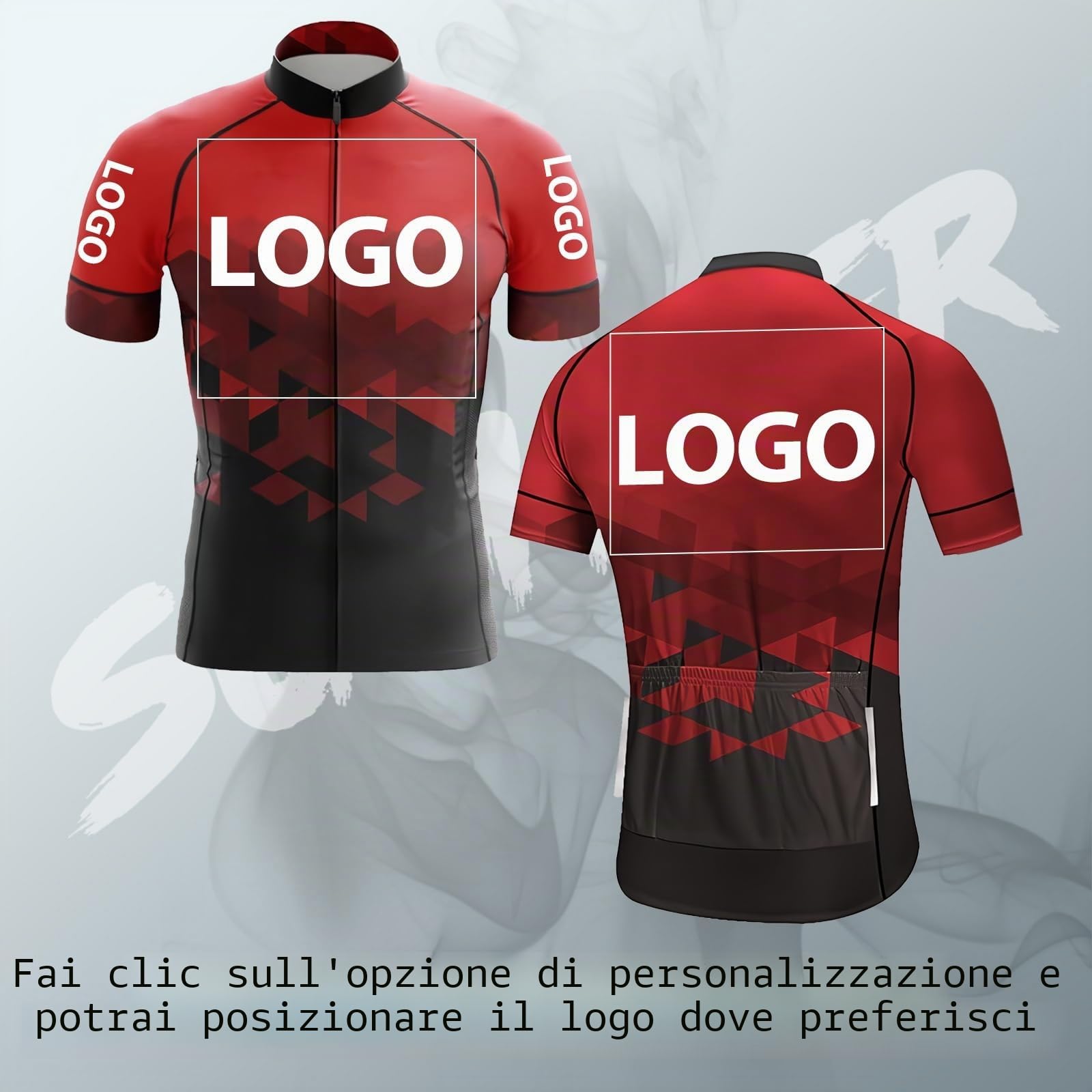 maglie-da-ciclismo-personalizzate-749yyp-1.jpg COITROZR Maglia Ciclismo Uomo Personalizzata Maglie Ciclismo MTB a Manica Corta e ad Asciugatura Rapida da Uomo con Logo della Squadra(J) : Amazon.it: Moda - immagine 1