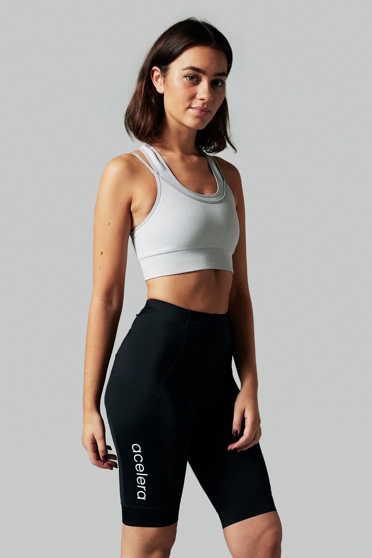 pantaloncini-ciclismo-imbottiti-142bhs-1.jpg Pantaloncini Ciclismo Donna Con Imbottitura 3D – Traspiranti, Antiscivolo, Vita Bassa, Taglia L - immagine 1