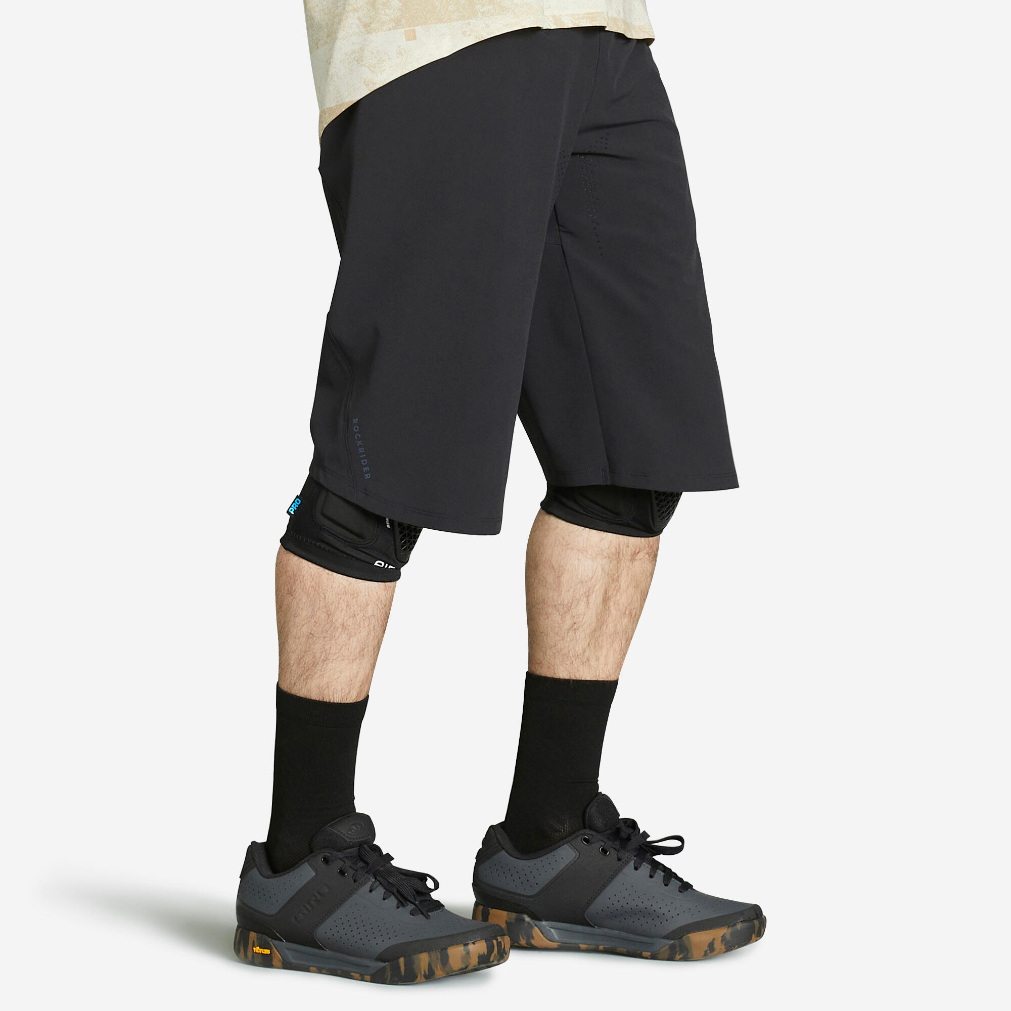 pantaloncini-mountain-bike-269boy-1.jpg Pantaloncini mtb all mountain uomo FEEL neri | Decathlon - immagine 1