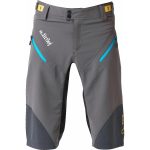 Dirtlej Pantaloncini MTB Uomo Trailscout Half & Half grigio/turchese | BIKE24