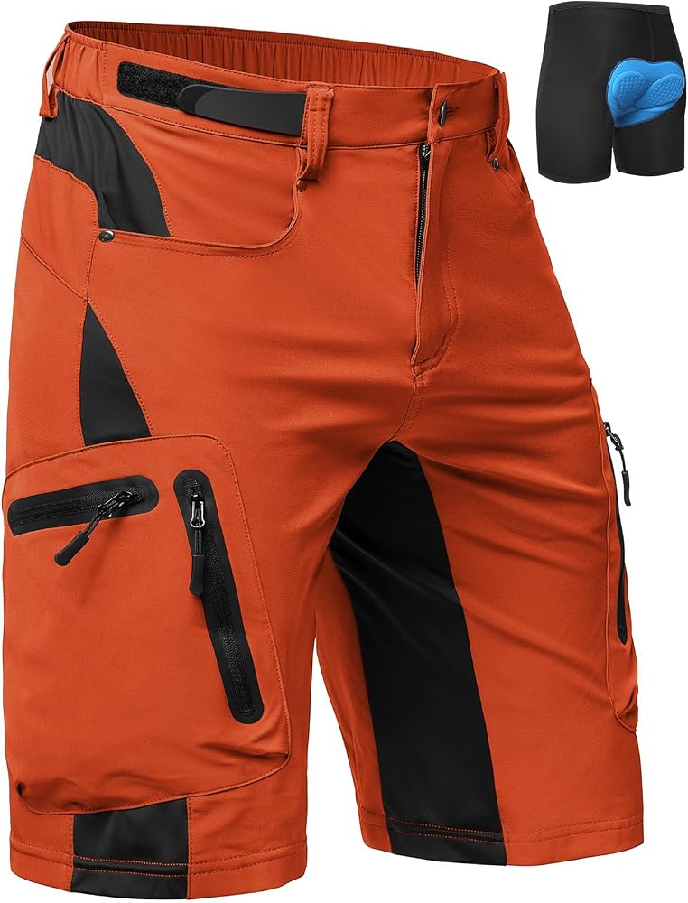 pantaloncini-mountain-bike-965aee-1.jpg Cycorld Pantaloni MTB Uomo – Pantaloni da Ciclismo con Fondello 4D, Arancione Rosso, S : Amazon.it: Moda - immagine 1