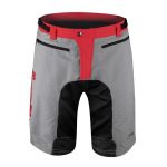 Pantaloncini MTB FORCE 11 W con fondello in gel grigio
