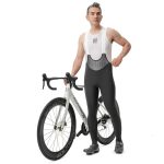 Pantaloni da ciclismo con inserto riflettente