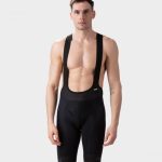 Pantaloncini ciclismo con bretelle da uomo PR R Sella Plus Black