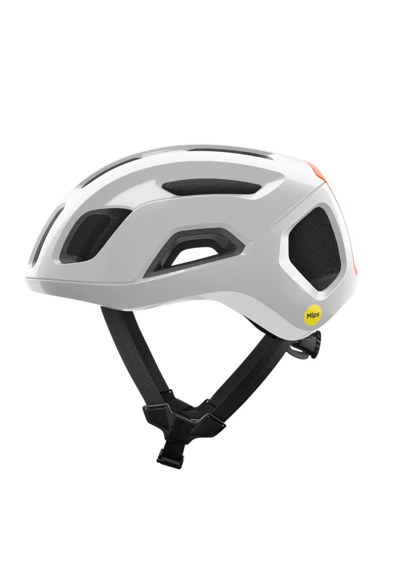 poc-casco-bici-298uel-1.jpg POC Ventral Air MIPS Casco da ciclismo Hydrogen Bianco/Fluorescent Orange - immagine 1
