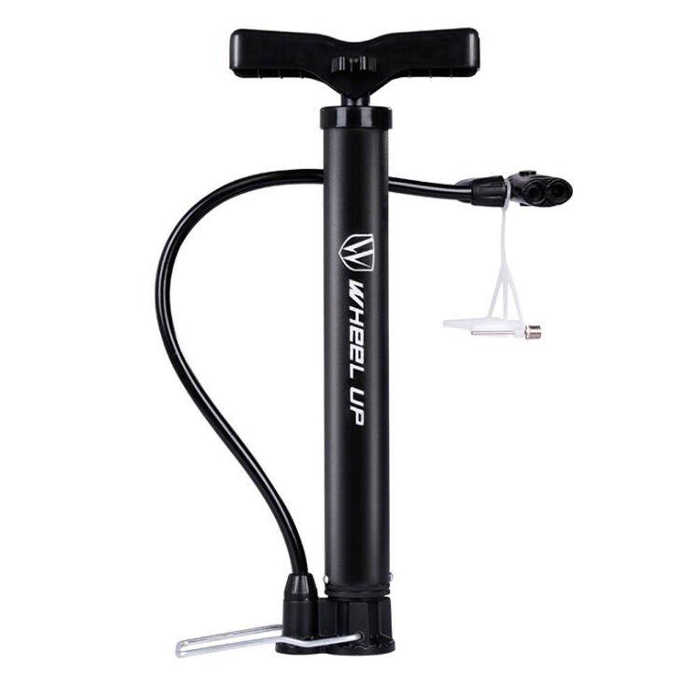 pompa-bici-portatile-311jyr-1.jpg Pompa da pavimento portatile per bicicletta, per valvole Presta e Schrader : Amazon.it: Sport e tempo libero - immagine 1