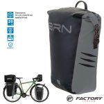Borsa bici da viaggio BRN Himalaya 20 litri grigia Factoryitalia.com