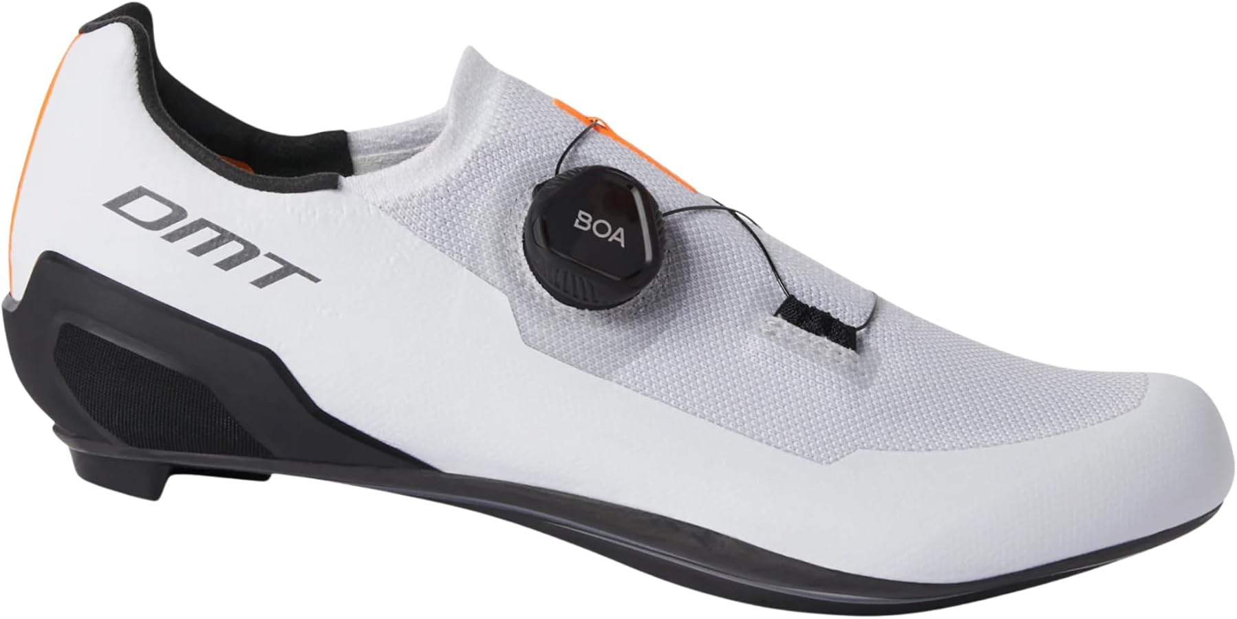 scarpe-dmt-in-offerta-166bgn-1.jpg DMT KR30 Scarpe Ciclismo Strada in 3D Knit con Boa, Bianco/Nero 37 EU | Scarpa da ciclismo su strada in 3D Knit con BOA Fit L6 e suola Air Tech in carbonio - immagine 1