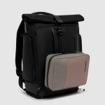 Zaino roll top da bici porta pc 15,6" nero