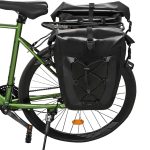 DANETI Zaini per bici 25L Borsa da bicicletta Grande Capacità Impermeabile Portapacchi Posteriore Nero Viaggio Bicicletta Ciclismo Zaino 1 pz : Amazon.it: Sport e tempo libero