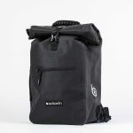 Sac à dos vélo réfléchissant convertible sacoche Badawin Nyx 3 en 1 Nero Riflettente / 28 L | Crochets